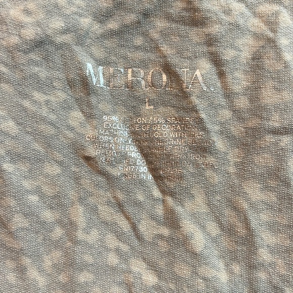 Merona Size Large Short Sleeve Top - Picture 3 of 3